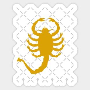 Scorpion Jacket Sticker